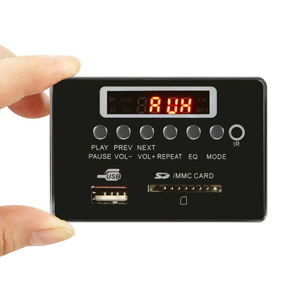 Car 5V Audio MP3 Player Decoder Board FM Radio SD Card USB AUX, with Bluetooth / Remote Control(Black) - Car MP3 & MP4 & MP5 by PMC Jewellery | Online Shopping South Africa | PMC Jewellery | Buy Now Pay Later Mobicred