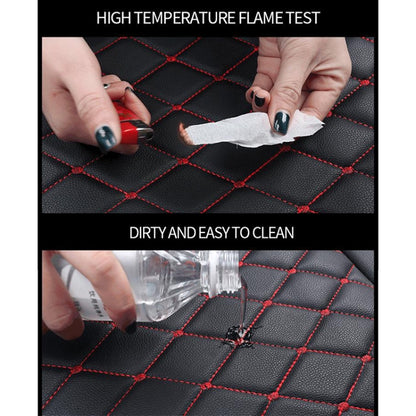 Car Seat Cushion Universal Simple Seat Cover Anti-slip Mat Auto Accessories (Coffee) - Seat Accessories by PMC Jewellery | Online Shopping South Africa | PMC Jewellery | Buy Now Pay Later Mobicred