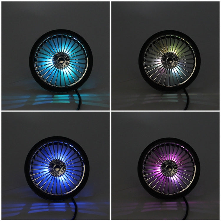 F203A Portable Car Air Outlet Electric Cooling Fan - Heating & Fans by PMC TechLife | Online Shopping South Africa | PMC TechLife