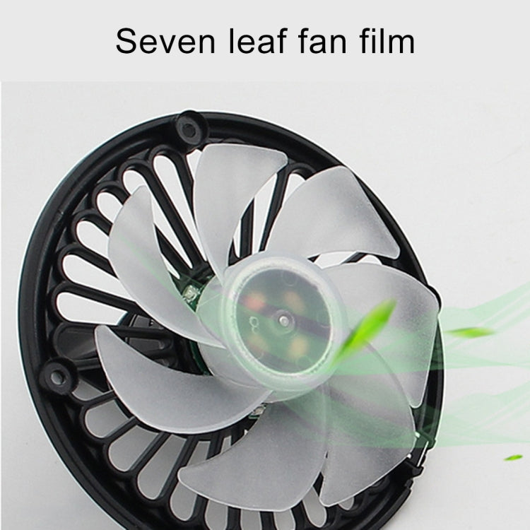 F203A Portable Car Air Outlet Electric Cooling Fan - Heating & Fans by PMC TechLife | Online Shopping South Africa | PMC TechLife