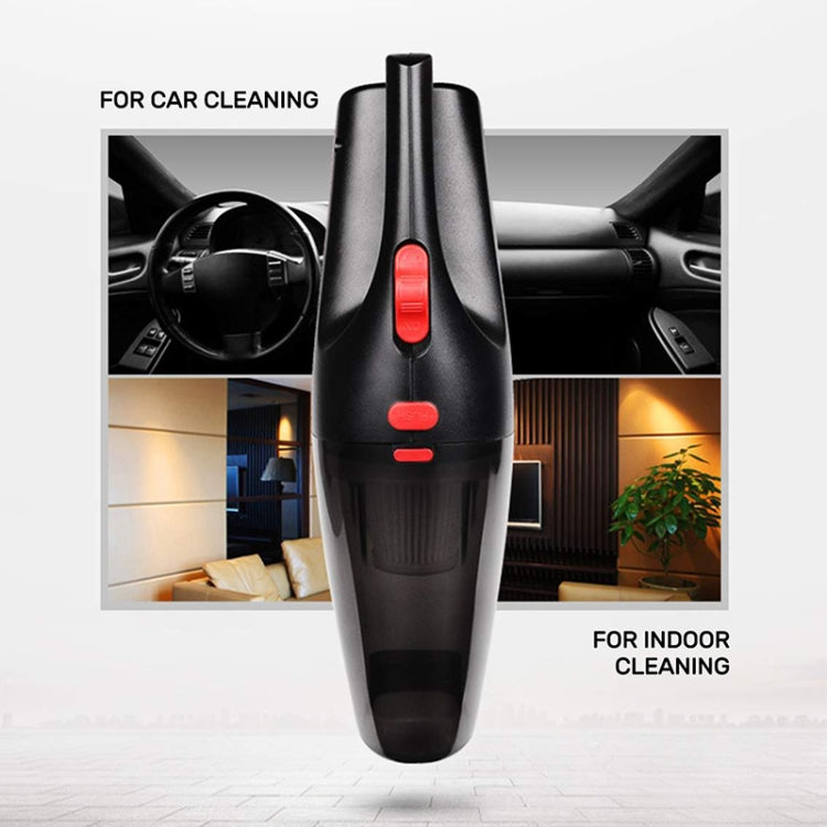 Car Wired Portable 120W Handheld Powerful Vacuum Cleaner with LED Light Cable Length: 5m(Black) - Vacuum Cleaner by PMC TechLife | Online Shopping South Africa | PMC TechLife | Buy Now Pay Later Mobicred