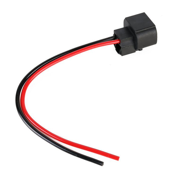 2 PCS H16 Bulb Holder Base Female Socket with Cable - Wires by PMC TechLife | Online Shopping South Africa | PMC TechLife | Buy Now Pay Later Mobicred