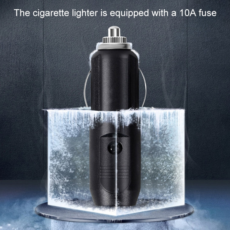 Car 12V Portable Inflatable Cylinder Pedal Pointer Air Pump with Light & Tool Box - Inflatable Pump by PMC TechLife | Online Shopping South Africa | PMC TechLife