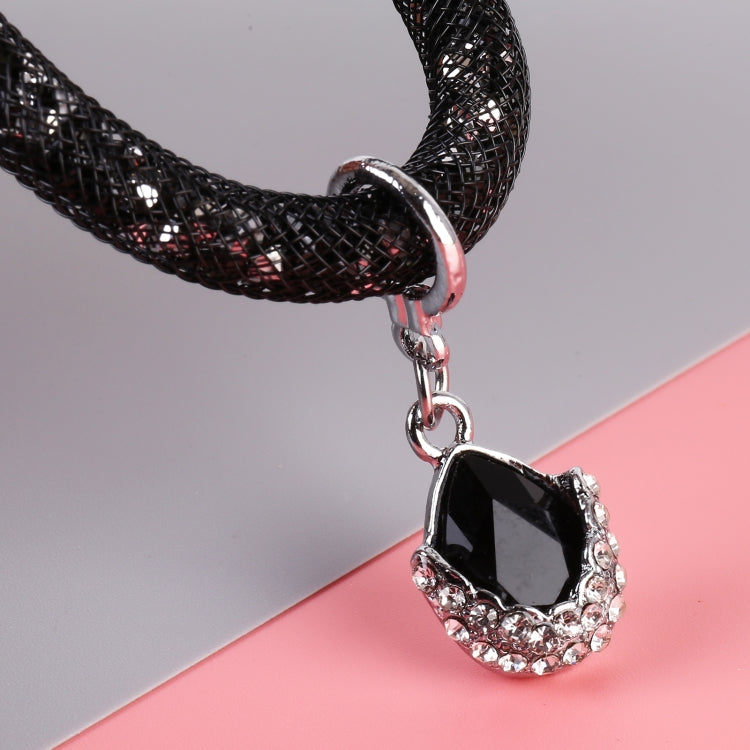 Car Diamond Metal + Plastic Keychain (Black) - Key Rings by PMC TechLife | Online Shopping South Africa | PMC TechLife