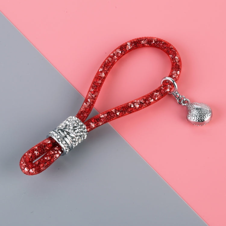 Car Diamond Metal + Plastic Keychain (Red) - free shipping - PMC TechLife - Order now!