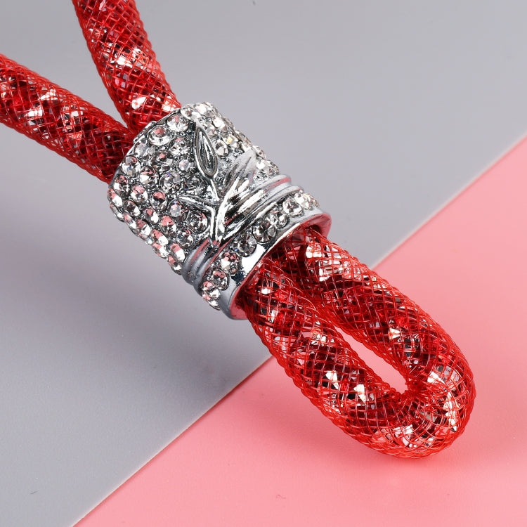 Car Diamond Metal + Plastic Keychain (Red) - free shipping - PMC TechLife - Order now!