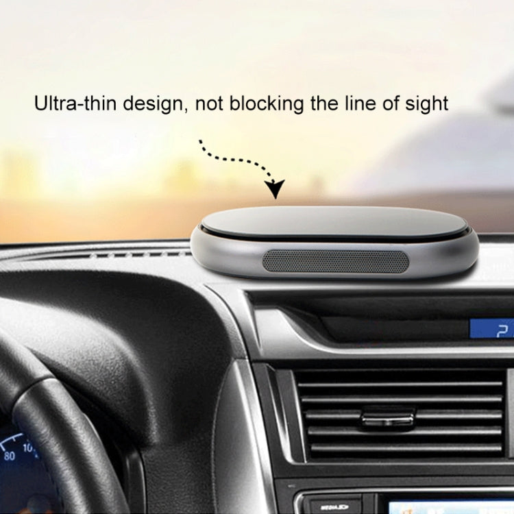 Car Wireless Negative Ion Solar Air Purifier(Blue) - Air Purifier by PMC TechLife | Online Shopping South Africa | PMC TechLife | Buy Now Pay Later Mobicred