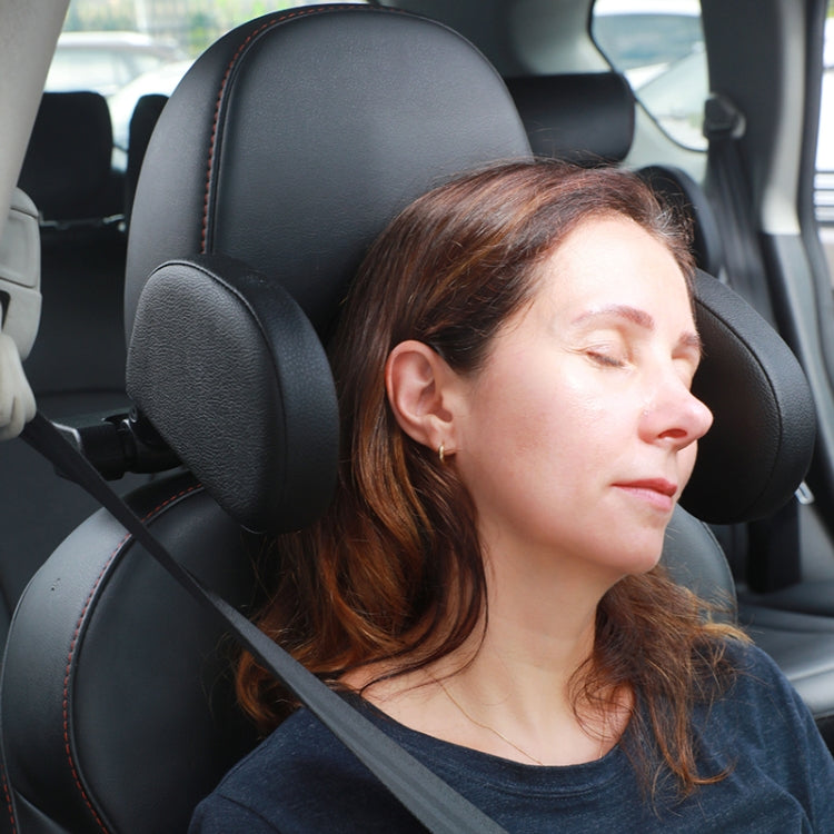 A02 Adjustable Car Auto U-shaped Memory Foam Neck Rest Cushion Seat Pillow (Beige) - Seat Accessories by PMC TechLife | Online Shopping South Africa | PMC TechLife | Buy Now Pay Later Mobicred