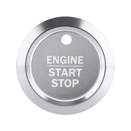 Car Engine Start Key Push Button Ring Trim Sticker Decoration for Ford F150 (Silver) - Decoration Rings by PMC Jewellery | Online Shopping South Africa | PMC Jewellery | Buy Now Pay Later Mobicred