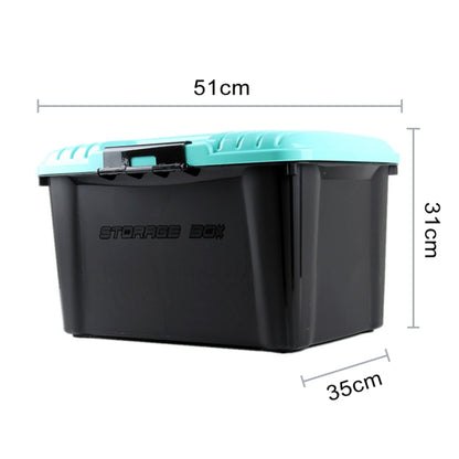 3R-2002 Car / Household Storage Box Sealed Box, Capacity: 40L(Blue) - Stowing Tidying by 3R | Online Shopping South Africa | PMC Jewellery | Buy Now Pay Later Mobicred