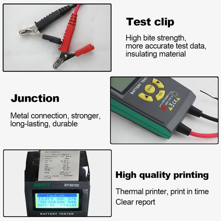 DUOYI DY3015C Car 24V Battery Tester - free shipping - PMC TechLife - Order now!