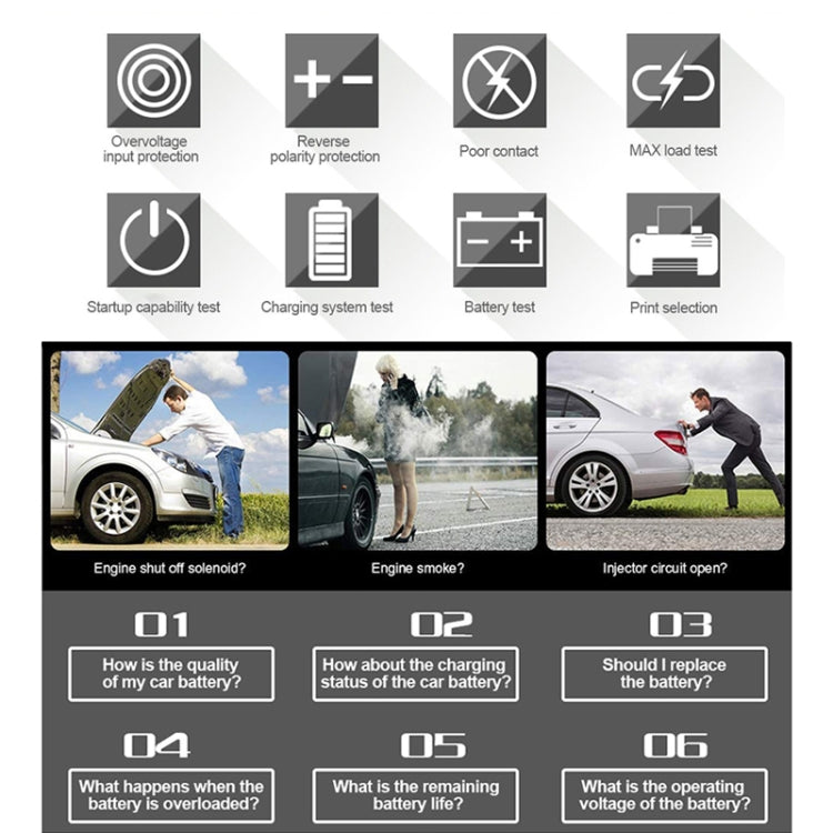 DUOYI DY3015C Car 24V Battery Tester - free shipping - PMC TechLife - Order now!