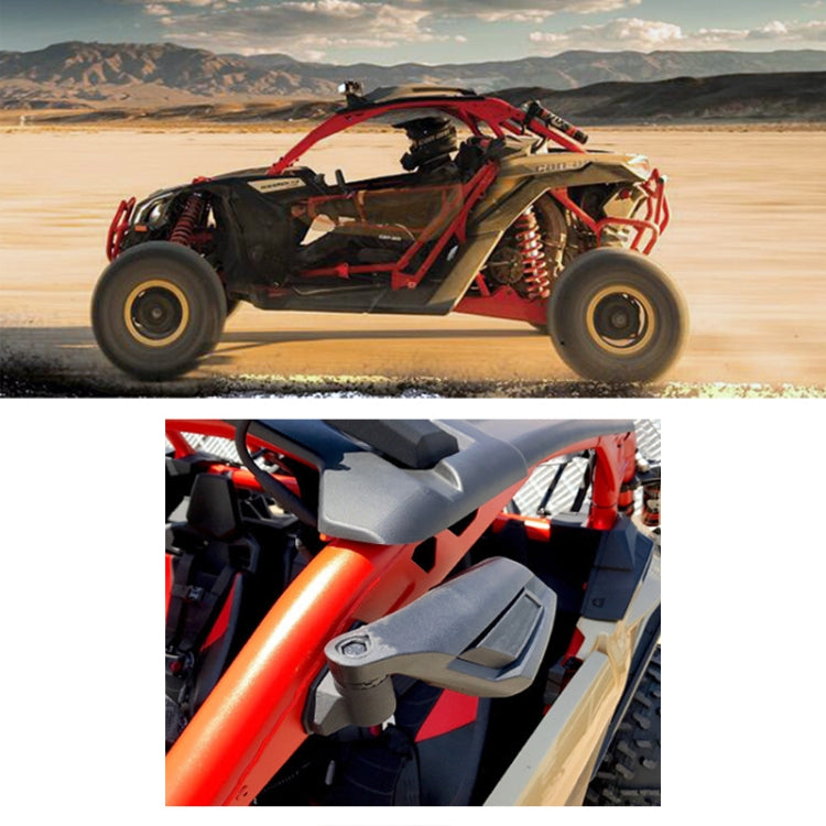 Sandy Beach Car Rearview Mirror for CAN-AM BRP UTV  MAVERICK X3 - Side Mirrors by PMC TechLife | Online Shopping South Africa | PMC TechLife | Buy Now Pay Later Mobicred