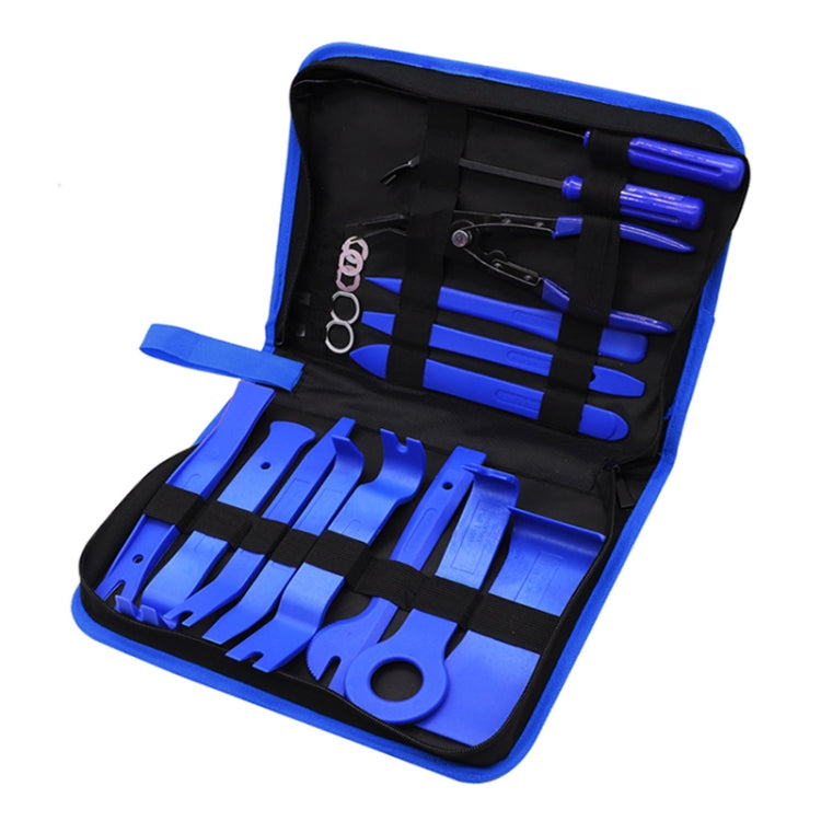 19 in 1 Car Audio Disassembly Tool Interior Disassembly Modification Tool (Blue) - Hand Tool Sets by PMC TechLife | Online Shopping South Africa | PMC TechLife | Buy Now Pay Later Mobicred