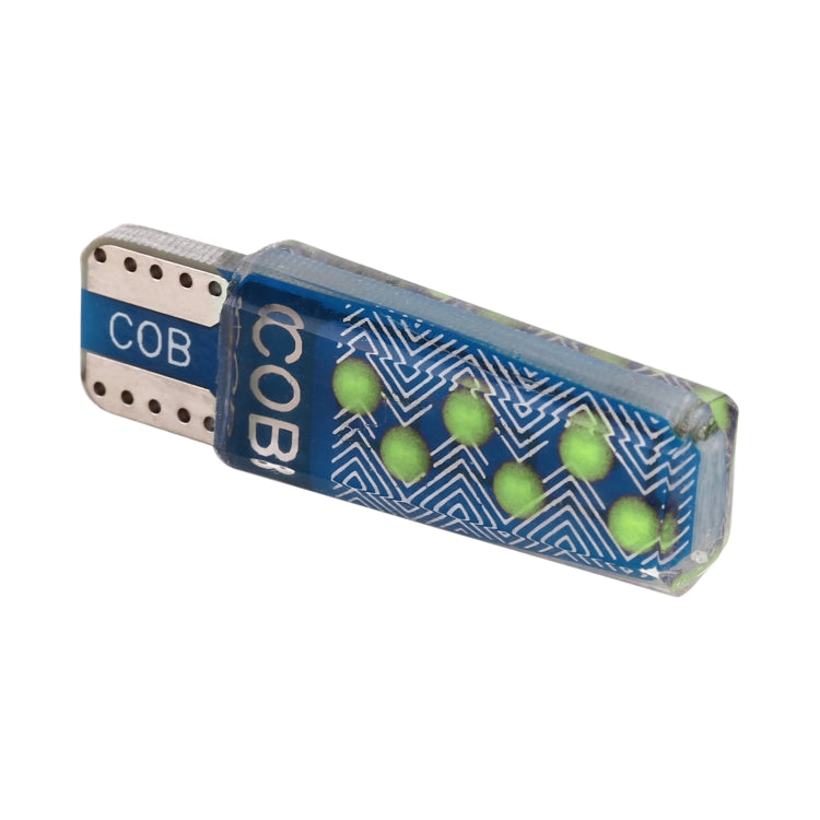 10 PCS T10 DC12V / 1.2W Car Clearance Light 12LEDs COB Lamp Beads (Ice Blue Light) - Clearance Lights by PMC TechLife | Online Shopping South Africa | PMC TechLife | Buy Now Pay Later Mobicred