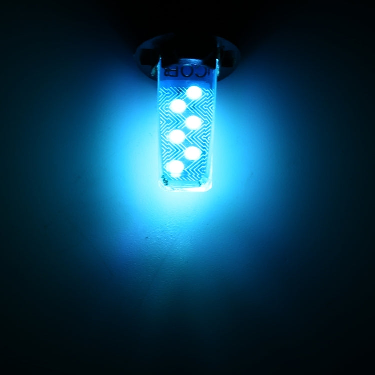 10 PCS T10 DC12V / 1.2W Car Clearance Light 12LEDs COB Lamp Beads (Ice Blue Light) - Clearance Lights by PMC TechLife | Online Shopping South Africa | PMC TechLife | Buy Now Pay Later Mobicred