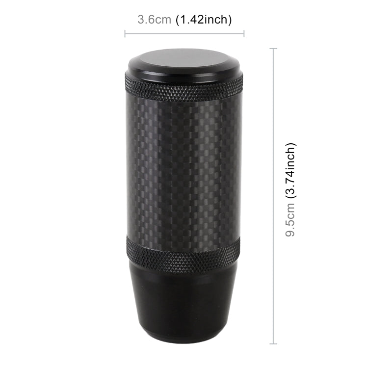 Universal Car Carbon Fiber Metal Gear Shift Knob - Shift Knob by PMC TechLife | Online Shopping South Africa | PMC TechLife | Buy Now Pay Later Mobicred