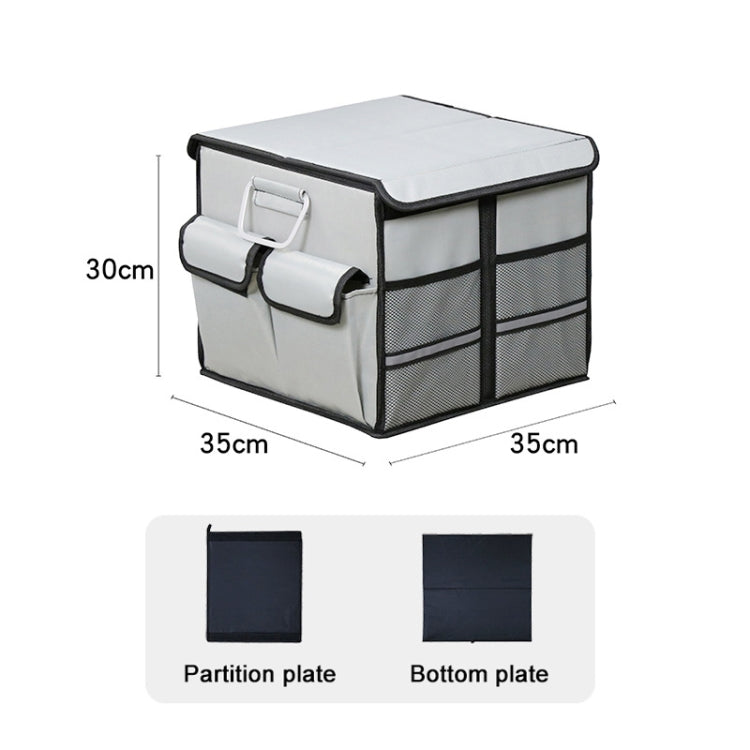 Car Trunk Foldable Storage Box, Capacity: 36L (Grey) - Stowing Tidying by PMC Jewellery | Online Shopping South Africa | PMC Jewellery | Buy Now Pay Later Mobicred