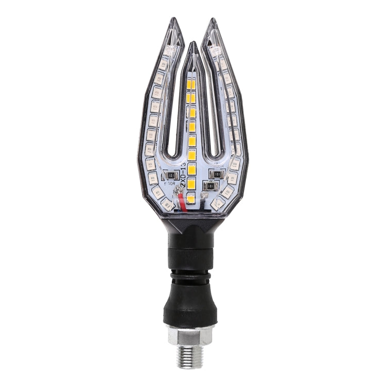 Motorcycle Turn Signal Light DC12V 1W 33LEDs SMD-3528 Lamp Beads (Blue Light) - Signal Lights by PMC TechLife | Online Shopping South Africa | PMC TechLife | Buy Now Pay Later Mobicred