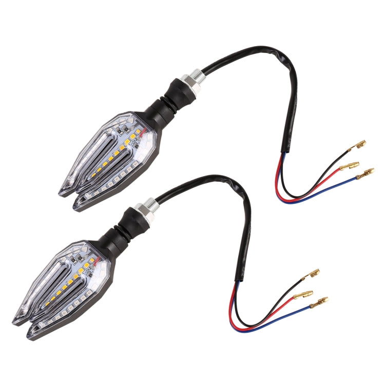 Motorcycle Turn Signal Light DC12V 1W 33LEDs SMD-3528 Lamp Beads (Red Light) - Signal Lights by PMC TechLife | Online Shopping South Africa | PMC TechLife | Buy Now Pay Later Mobicred