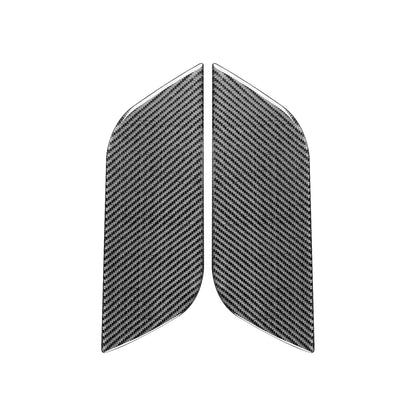 2 PCS / Set Carbon Fiber Car A Front Door Panel Decorative Sticker for Mercedes-Benz B-Class 2019,Left and Right Drive Universal - Car Interior Mouldings by PMC Jewellery | Online Shopping South Africa | PMC Jewellery | Buy Now Pay Later Mobicred