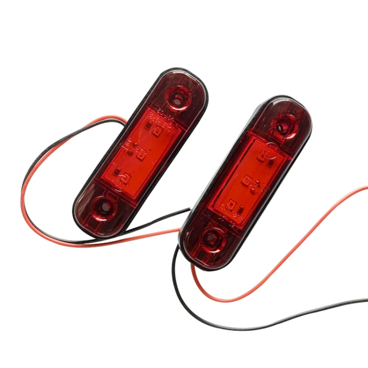 5 PCS MK-327 Car / Truck 3LEDs Side Marker Indicator Light Tail Light (Yellow Light) - Clearance Lights by PMC TechLife | Online Shopping South Africa | PMC TechLife | Buy Now Pay Later Mobicred