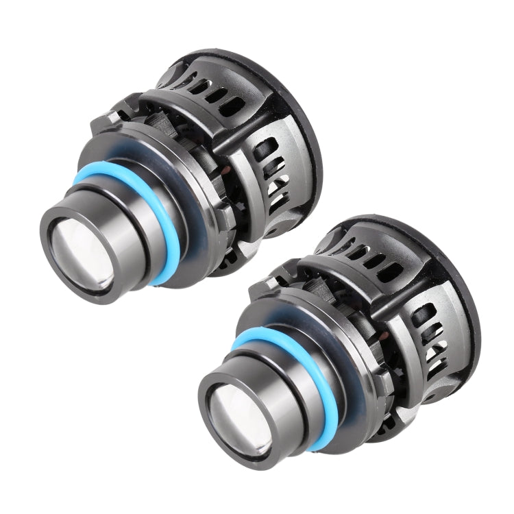 1 Pair 9006 27W / DC12V Car Aluminum Alloy Flashing LED Headlight (White Light) - LED Headlamps by PMC TechLife | Online Shopping South Africa | PMC TechLife | Buy Now Pay Later Mobicred