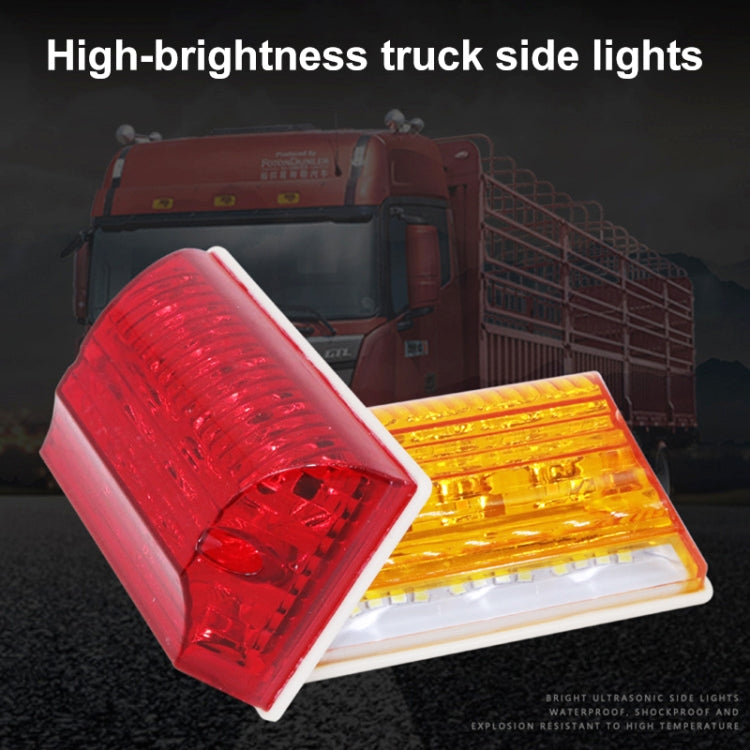 4 PCS ZS-6001 DC24V Car / Truck Side Marker Indicator Lights Bulb Lamp (Red Light) - Clearance Lights by PMC TechLife | Online Shopping South Africa | PMC TechLife | Buy Now Pay Later Mobicred