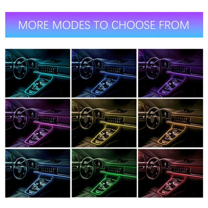 G201U 5m USB  Car Colorful RGB Foot LED Atmosphere Light - Atmosphere lights by PMC Jewellery | Online Shopping South Africa | PMC Jewellery | Buy Now Pay Later Mobicred