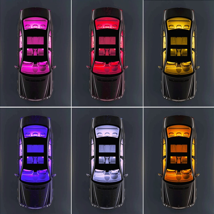 Y11 Cigarette Lighter Car Colorful RGB Foot LED Atmosphere Light - Atmosphere lights by PMC Jewellery | Online Shopping South Africa | PMC Jewellery | Buy Now Pay Later Mobicred