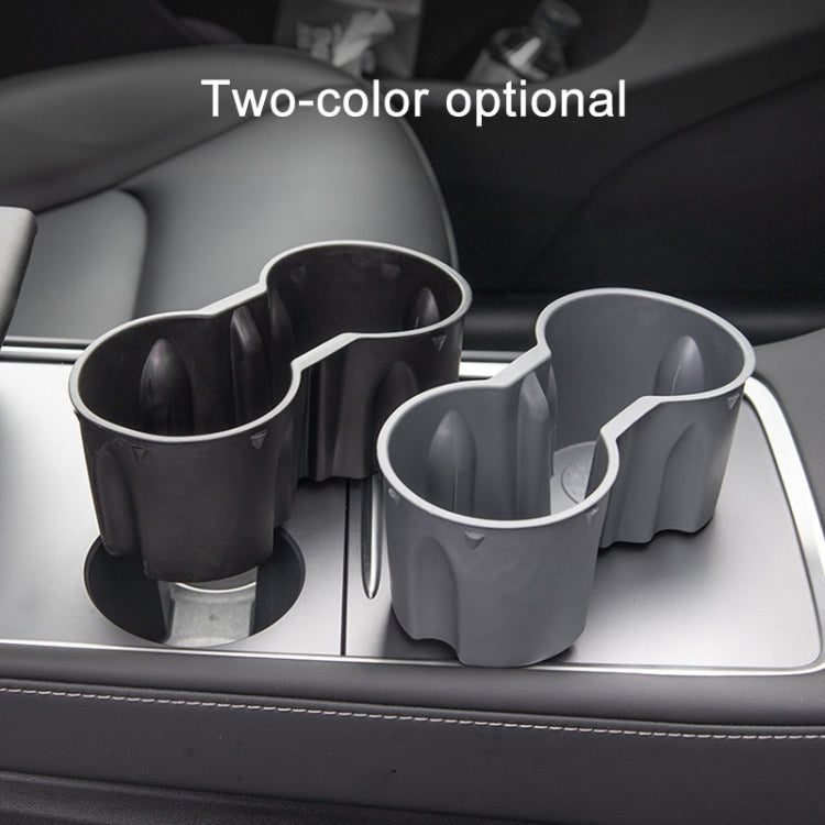 SHUNWEI SD-1054 Car Water Cup Holder for Tesla Model 3 / Y 2021-2022(Black) - Car Drink Holders by SHUNWEI | Online Shopping South Africa | PMC Jewellery