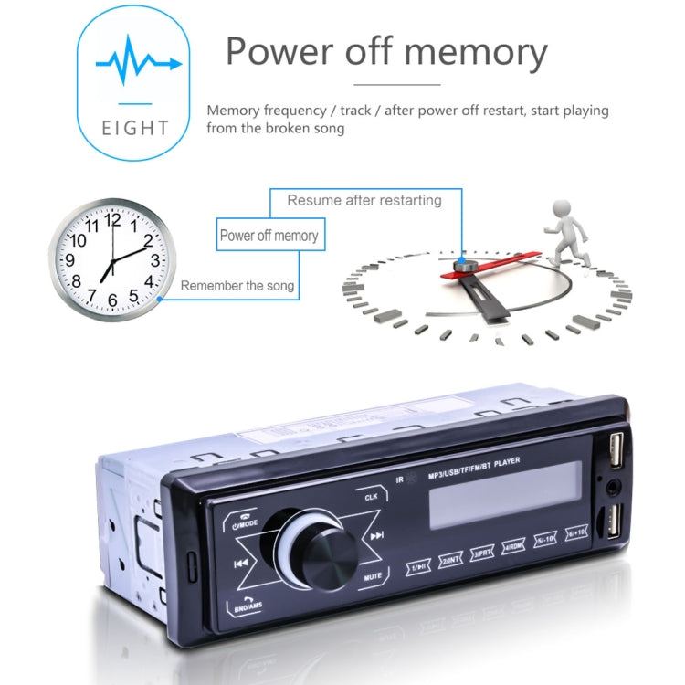 M10 12V Car Radio Receiver MP3 Player, Support Bluetooth Hand-free Calling / FM / USB / SD Card - Car MP3 & MP4 & MP5 by PMC TechLife | Online Shopping South Africa | PMC TechLife | Buy Now Pay Later Mobicred