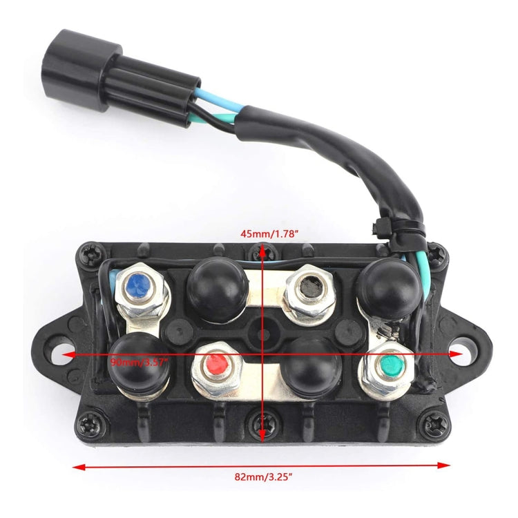 Stroke Relay Assembly with Outboard Motor Switch for Yamaha 703825630100 - Marine Accessories & Parts by PMC TechLife | Online Shopping South Africa | PMC TechLife | Buy Now Pay Later Mobicred