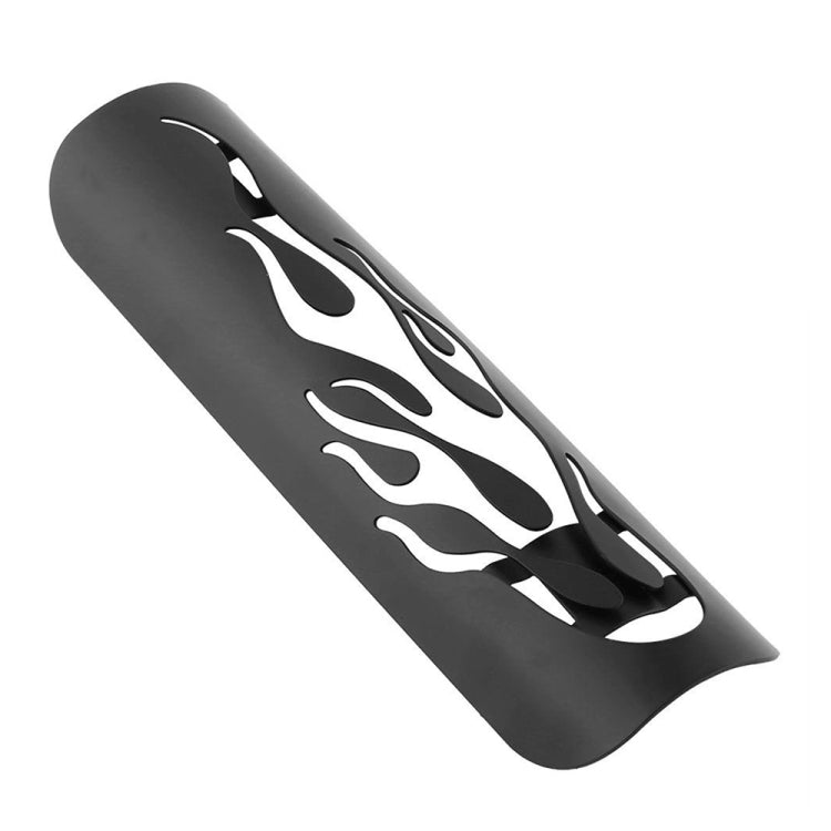 Motorcycle Modification Accessories Universal Retro Exhaust Pipe Heat Shield (Black) - Others by PMC TechLife | Online Shopping South Africa | PMC TechLife