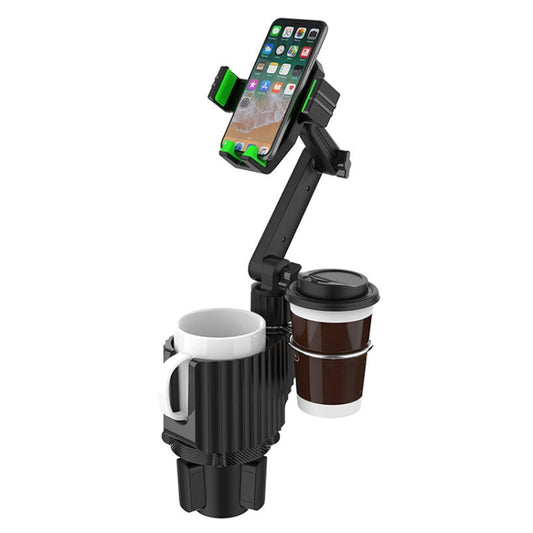 Car Beverage Rack Water Cup Mobile Phone Holder, Green - Car Holders by PMC Jewellery | Online Shopping South Africa | PMC Jewellery | Buy Now Pay Later Mobicred