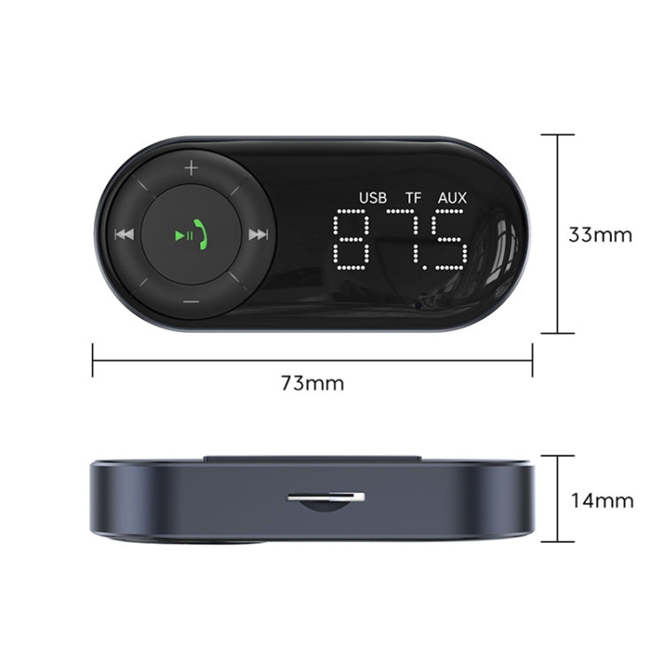 Car Bluetooth 5.2 Audio Receiver Support Wireless Calling - Bluetooth Adapters by PMC TechLife | Online Shopping South Africa | PMC TechLife | Buy Now Pay Later Mobicred