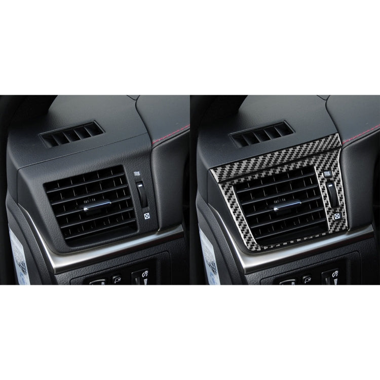 Car Carbon Fiber Left and Right Air Outlet Decorative Sticker for Lexus CT 2011-2017, Left Drive - Car Interior Mouldings by PMC Jewellery | Online Shopping South Africa | PMC Jewellery | Buy Now Pay Later Mobicred