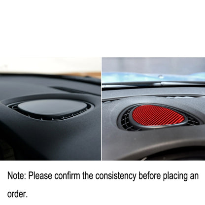 Car Carbon Fiber Dashboard Decorative Sticker for BMW Mini Cooper JCW One F56 F55 F54, Left and Right Drive Universal (Red) - Car Interior Mouldings by PMC Jewellery | Online Shopping South Africa | PMC Jewellery | Buy Now Pay Later Mobicred