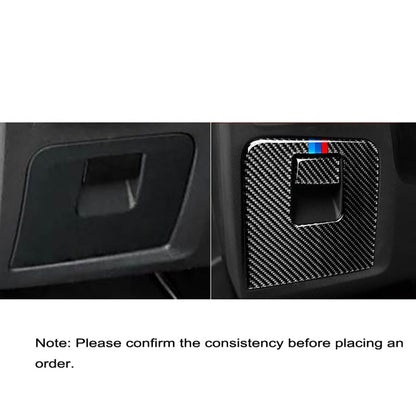 Car Carbon Fiber Storage Box Panel 3-color Decorative Sticker for BMW G01 X3 2018-2020 / G02 X4 2019-2020, Left and Right Drive Universal - Car Interior Mouldings by PMC Jewellery | Online Shopping South Africa | PMC Jewellery | Buy Now Pay Later Mobicred