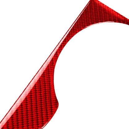 Carbon Fiber Car Rear Seat Speaker Decorative Sticker for Nissan GTR R35 2008-2016, Left and Right Driving Universal (Red) - Car Interior Mouldings by PMC Jewellery | Online Shopping South Africa | PMC Jewellery | Buy Now Pay Later Mobicred