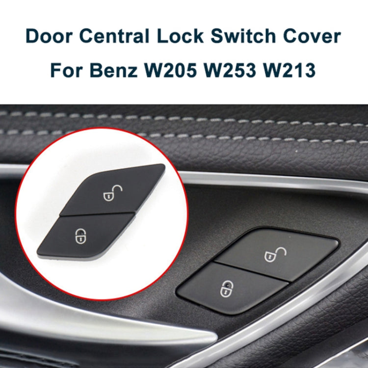 For Mercedes-Benz E-Class 2016-2021 Left Driving Car Left Side Door Lock Switch Buttons 2059055251 (Black) - Car Switches by PMC TechLife | Online Shopping South Africa | PMC TechLife | Buy Now Pay Later Mobicred