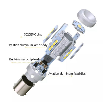 2pcs 7440 IC12-28V / 16.68W / 1.39A Car 3020EMC-26 Constant Current Wide Voltage Turn Signal Light (Yellow Light) - Arrow Turn Lights by PMC Jewellery | Online Shopping South Africa | PMC Jewellery | Buy Now Pay Later Mobicred