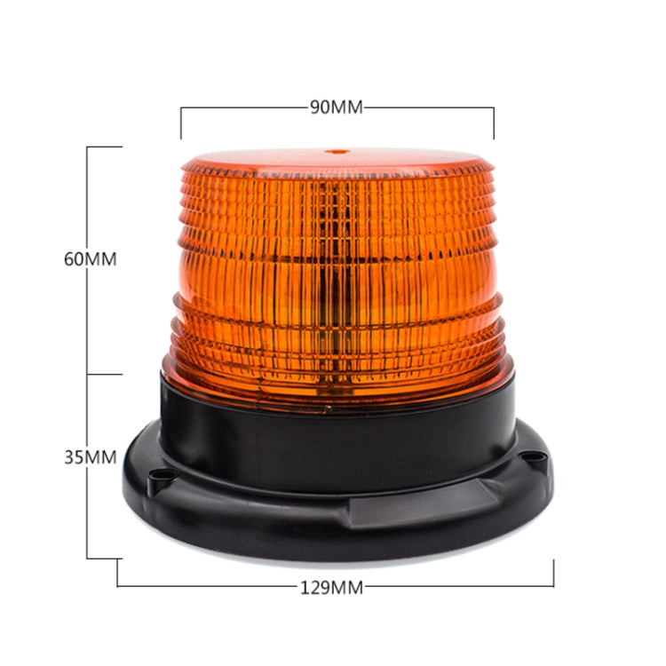 School Bus Engineering Vehicle Safety Warning Light Rear-end Collision Yellow Signal Lamp (Red Light) - Warning Lights by PMC Jewellery | Online Shopping South Africa | PMC Jewellery | Buy Now Pay Later Mobicred