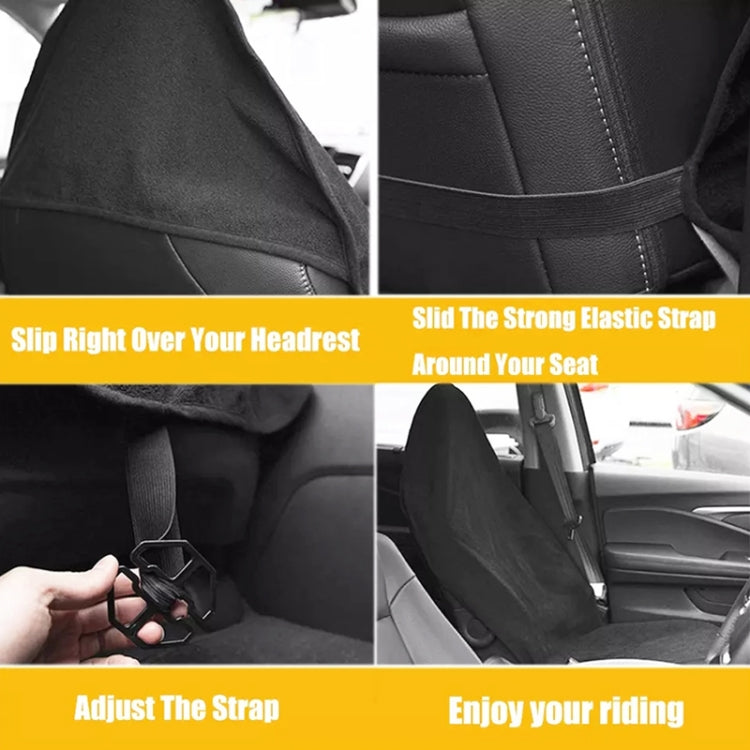 Car Universal Waterproof Anti-skid Seat Cover (Pink) - Seat Accessories by PMC TechLife | Online Shopping South Africa | PMC TechLife | Buy Now Pay Later Mobicred