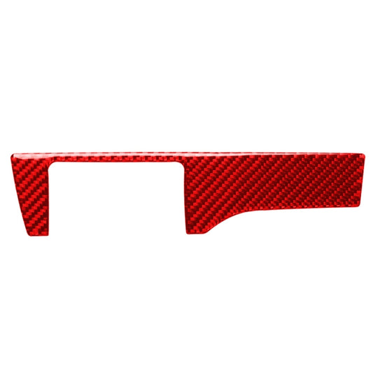 Car Carbon Fiber Headlight Switch Panel Decorative Sticker for Honda Tenth Generation Civic 2016-2019, Left Drive (Red) - Car Interior Mouldings by PMC Jewellery | Online Shopping South Africa | PMC Jewellery | Buy Now Pay Later Mobicred