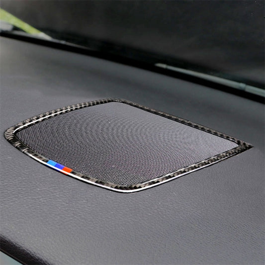 Three Color Carbon Fiber Car Instrument Big Horn Frame Decorative Sticker for BMW 5 Series GT F07 2010-2016 - Car Interior Mouldings by PMC Jewellery | Online Shopping South Africa | PMC Jewellery | Buy Now Pay Later Mobicred