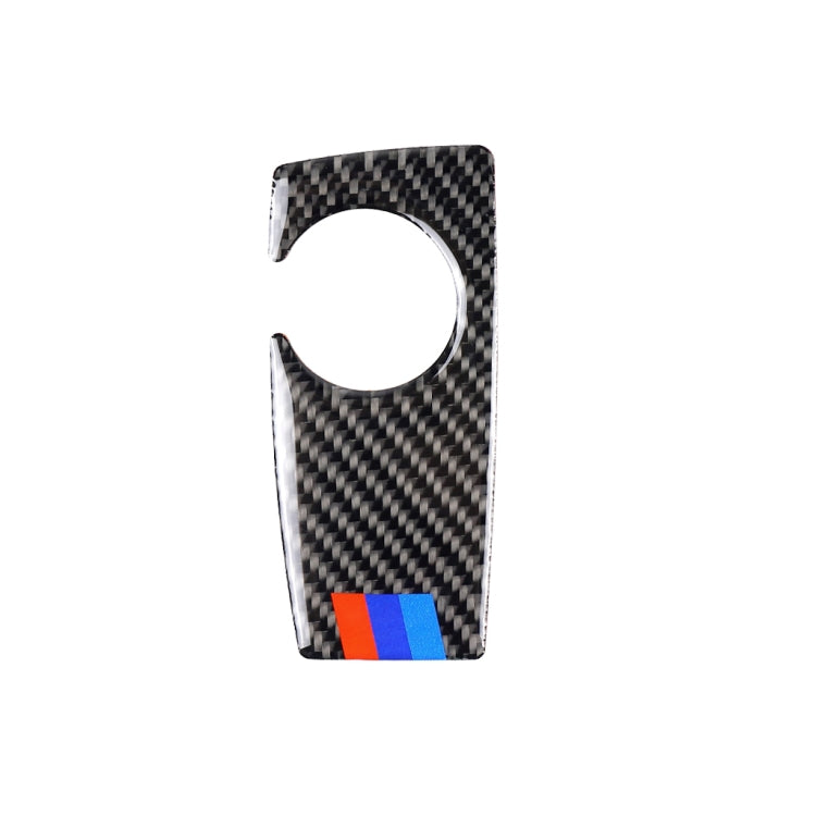 Three Color Carbon Fiber Car Handbrake Below Panel Decorative Sticker for BMW 5 Series F07 F10 F25 F26 / GT X3 X4 2009-2016,Sutible for Right Driving - Car Interior Mouldings by PMC Jewellery | Online Shopping South Africa | PMC Jewellery