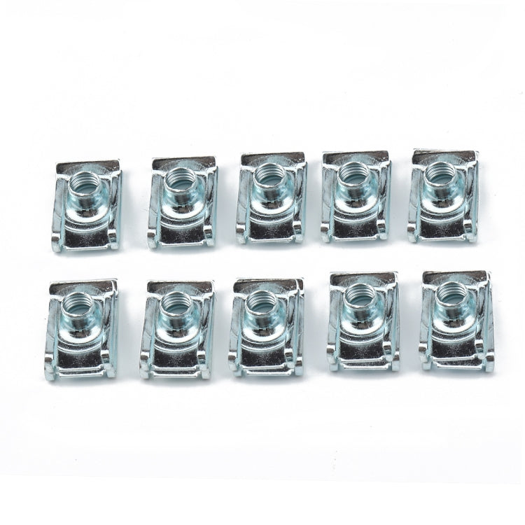 60 PCS B Nut Kit Spire Clips M8 Zinc Speed Fasteners Lug Nuts - Nuts & Bolts by PMC Jewellery | Online Shopping South Africa | PMC Jewellery | Buy Now Pay Later Mobicred