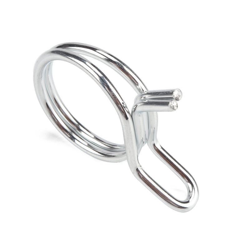 110 PCS Double Wire Spring Tube Clamp Water Pipe Clamps, Size: 9-24mm - Booster Cable & Clip by PMC Jewellery | Online Shopping South Africa | PMC Jewellery | Buy Now Pay Later Mobicred