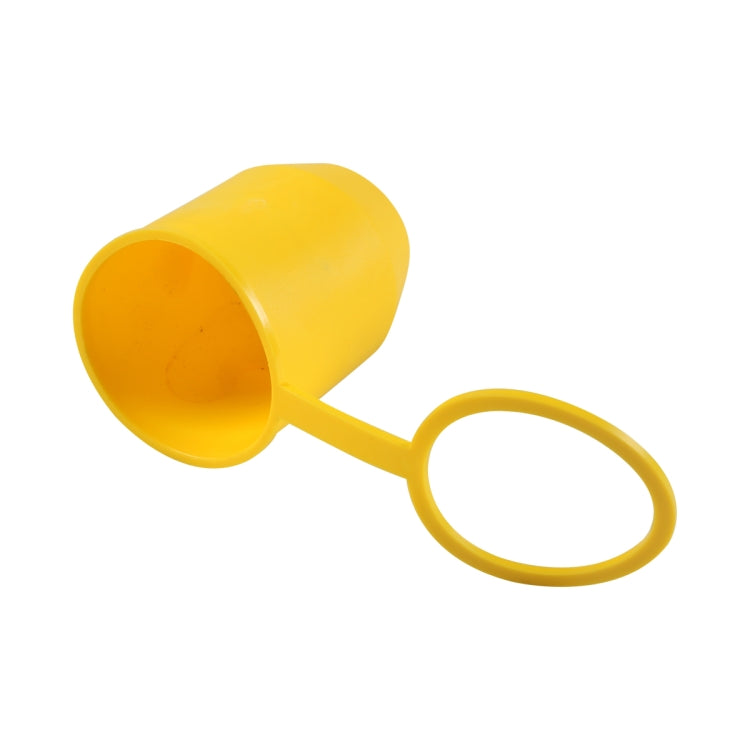 50mm Plastic Car Truck Tow Ball Cover Cap Towing Hitch Trailer Towball Protection (Yellow) - Towing Bars by PMC Jewellery | Online Shopping South Africa | PMC Jewellery | Buy Now Pay Later Mobicred